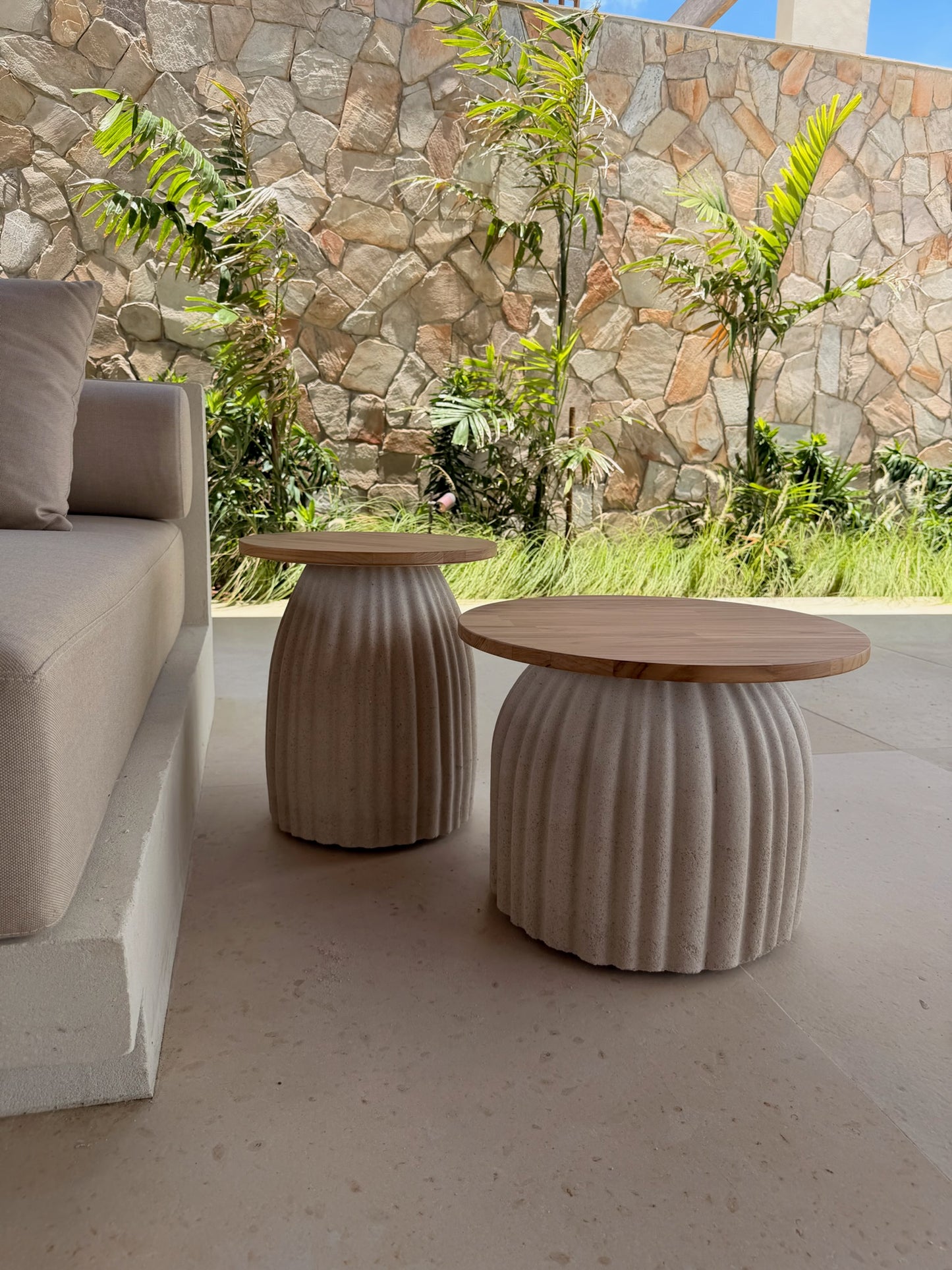 Mesa Lateral flor - P
